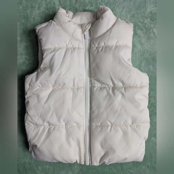 Old Navy Other - Old Navy Cream White Puffer Vest Infant 6-12 month